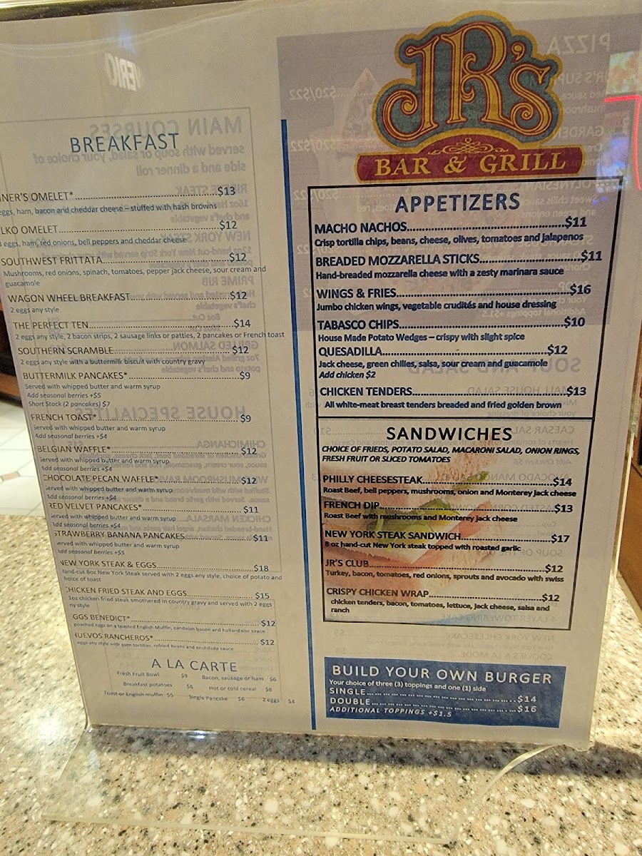 Jr's Bar & Grill Menu - Image 5
